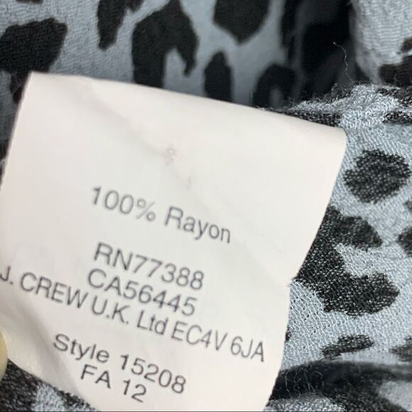 Madewell Broadway & Broome leaopard print shift dress xs - Picture 7 of 7